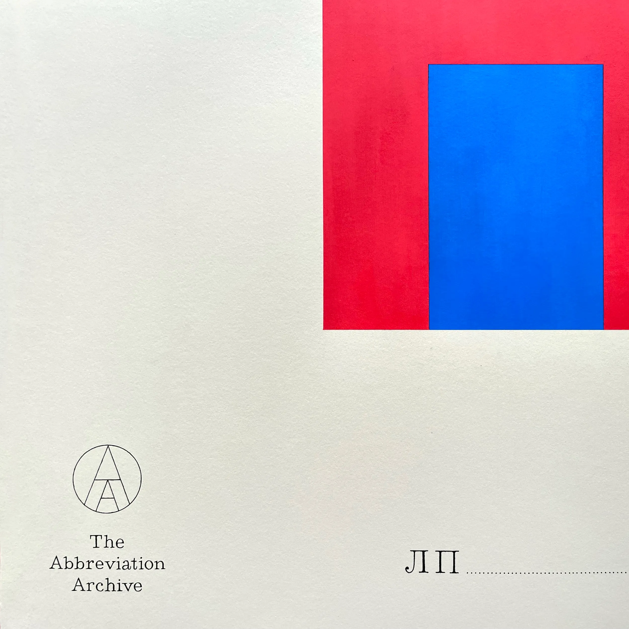 № O-016 / ЛП (LP) / Abbreviation Archive — photograph 3